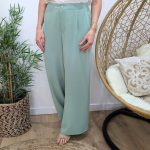 pantalon vert femme