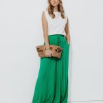 pantalon vert femme