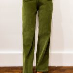 pantalon vert femme