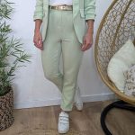 pantalon vert femme
