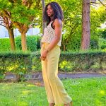pantalon vert femme