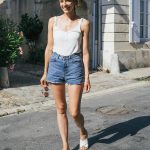 short en jean femme