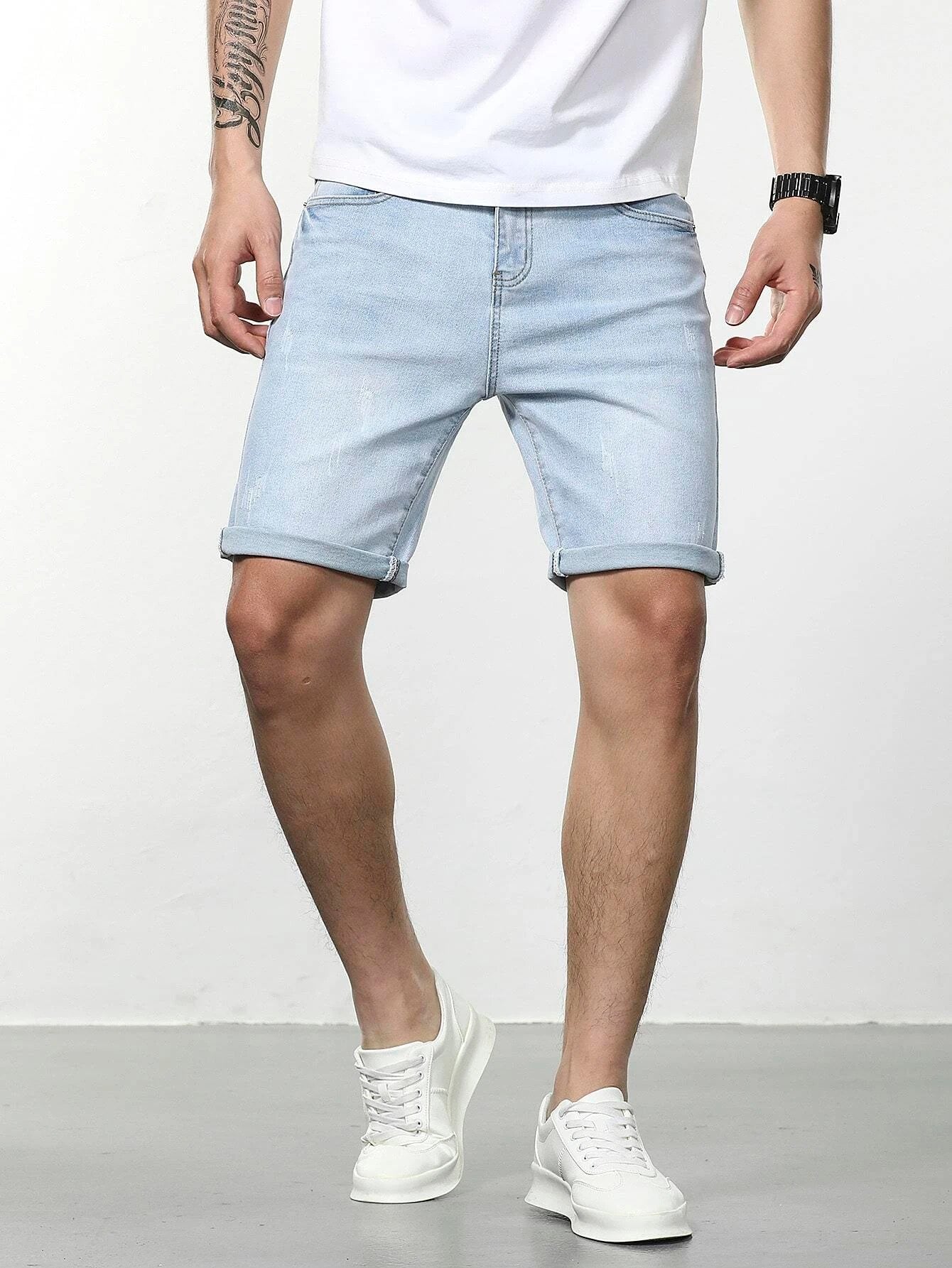 short-en-jean-homme-556qeh-1.jpg short en jean homme – Image 1